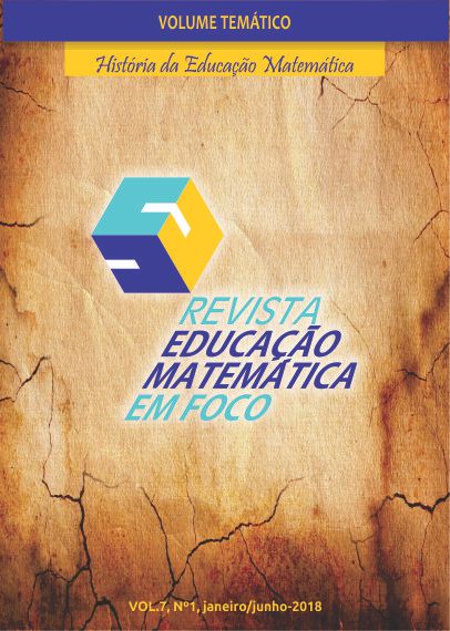 					View Vol. 7 No. 1 (2018): HISTÓRIA DA EDUCAÇÃO MATEMÁTICA
				