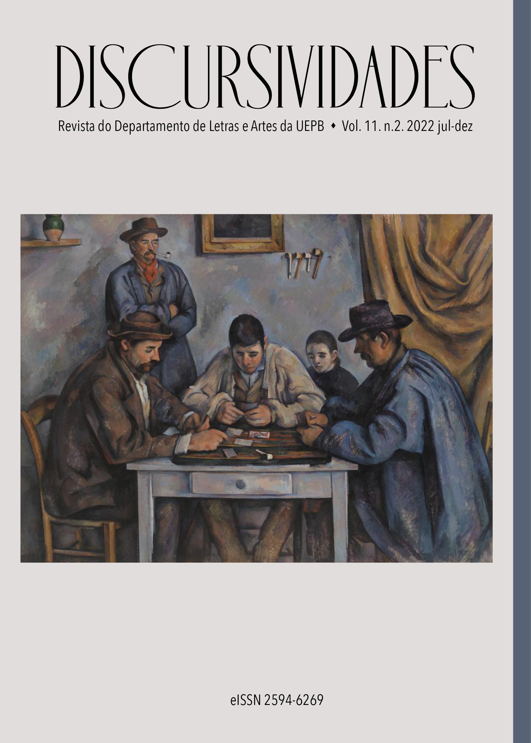 Reprodução da obra “The card players”  (1892) de Paul Cézanne