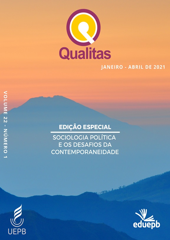 					View Vol. 22 No. 1 (2021): EDIÇÃO ESPECIAL - SOCIOLOGIA POLÍTICA E OS DESAFIOS DA CONTEMPORANEIDADE
				